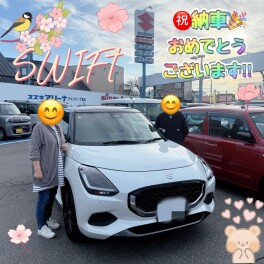祝★スイフト納車！！