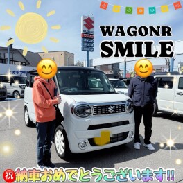 祝★ワゴンＲスマイル納車！！