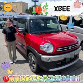 祝★クロスビー納車！！