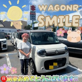 祝★ワゴンＲスマイル納車！！