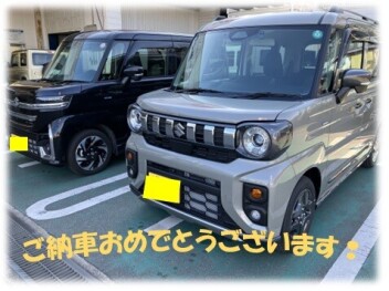 スペーシアギアご納車しました❢