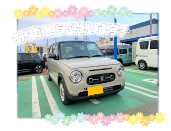 ラパンLCご納車です❢