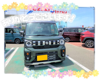 スペーシアギアご納車です❢