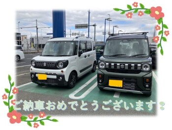 スペーシアギアご納車しました❢