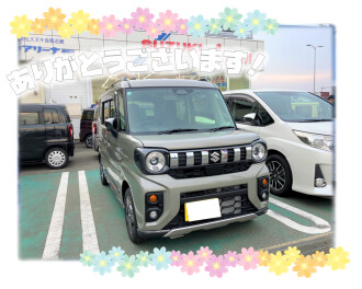 スペーシアギアご納車です❢