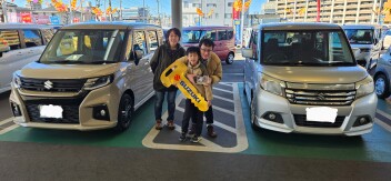 ソリオをご納車しました！