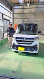 スペーシアカスタム納車式