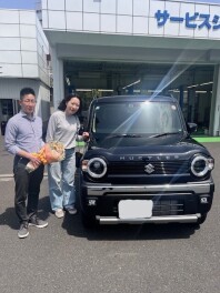タフでワイルドなのに紳士なハスラーご納車
