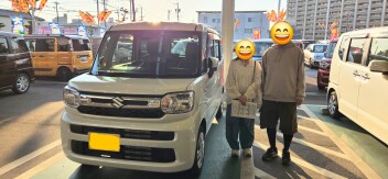 GW前にスペーシアご納車間に合いました！！