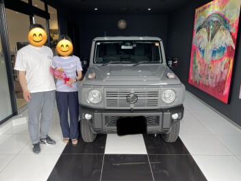 ジムニーを納車いたしました。