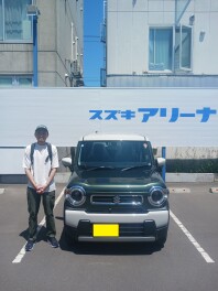 ハスラー納車おめでとうございます