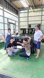 ジムニーシエラ納車式