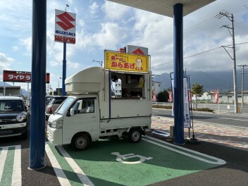 ※９月のイベント第一弾！！本日、キッチンカー（からあげ）来ています♪♪