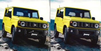 ジムニー５型　フロントバンパーにミリ波レーダー受信部を搭載！これってつまり