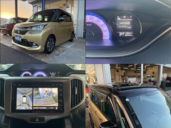 特選中古車情報！ソリオバンディット Ｆリミテッド デュアルカメラブレーキサポート　全方位モニター付メモリーナビ装着車　２ＷＤ　１オーナー　走行８０７４４キロ入荷しました♪♪