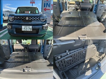 新型クロスビー！シートアレンジも豊富です♪♪