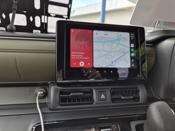 新型クロスビー、メーカーオプションナビの音質