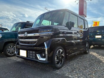 スペーシアカスタムHYBRID Xターボの試乗車が入りました！！