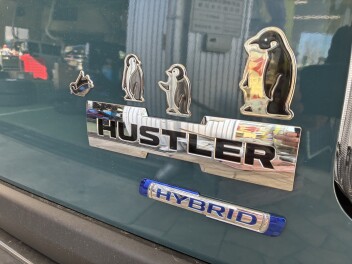 ハスラーのデコステッカー♪♪