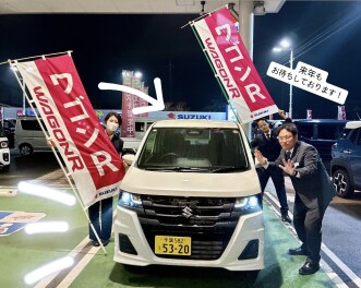 試乗車にワゴンRが仲間入り！！