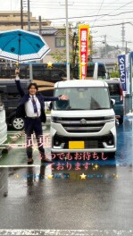 雨の日も快適♪スペーシアギア＆カスタム！