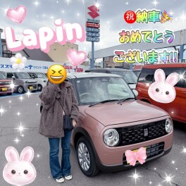 祝★ラパン納車！！