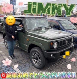 祝★ジムニー納車！！