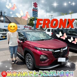 祝★フロンクス納車！！