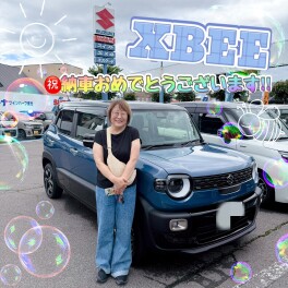 祝★クロスビー納車！！