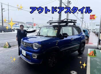 クロスビーアウトドアスタイルに架装しました！