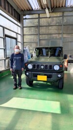 ジムニー納車式