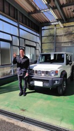 ジムニーノマド納車式