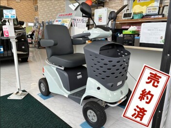 おかげ様で中古セニアカーが、売約済みとなりました＼(^o^)／