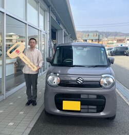 ワゴンＲスマイルをご納車しました☆彡