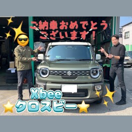 ◆クロスビーの納車式◆おめでとうございます！