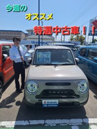 春のおすすめ第２弾　中古車ラパンＬＣ！