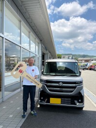 スペーシアカスタムご納車しました☆彡