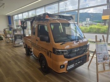 特別な軽トラックを展示中！！！