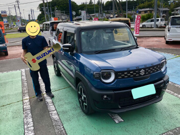 クロスビーご納車です！！( ｀ー´)ノ