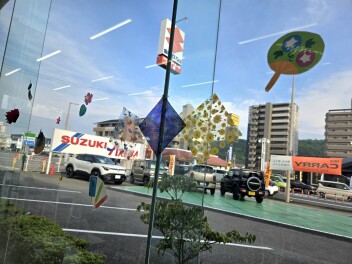 ショールームが夏バージョンになりました♬