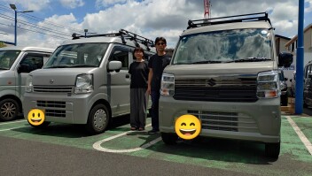 働くお車！　エブリイご納車です！