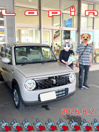 祝！ラパン納車