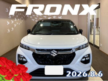 祝！フロンクス納車！