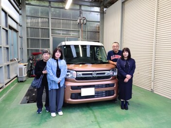 スペーシア納車式