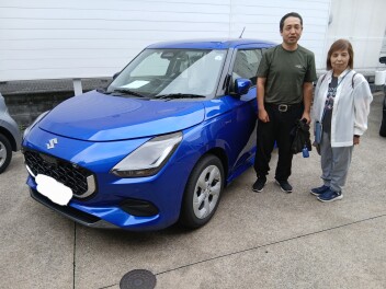 スイフトをご納車させて頂きました✨