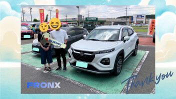 フロンクスご納車です！！(*‘ω‘ *)