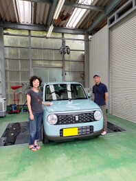 アルトラパン納車式