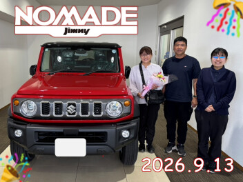 祝！ジムニーノマド納車