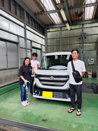 スペーシアカスタム納車式