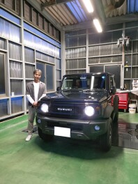 ジムニーシエラ納車式